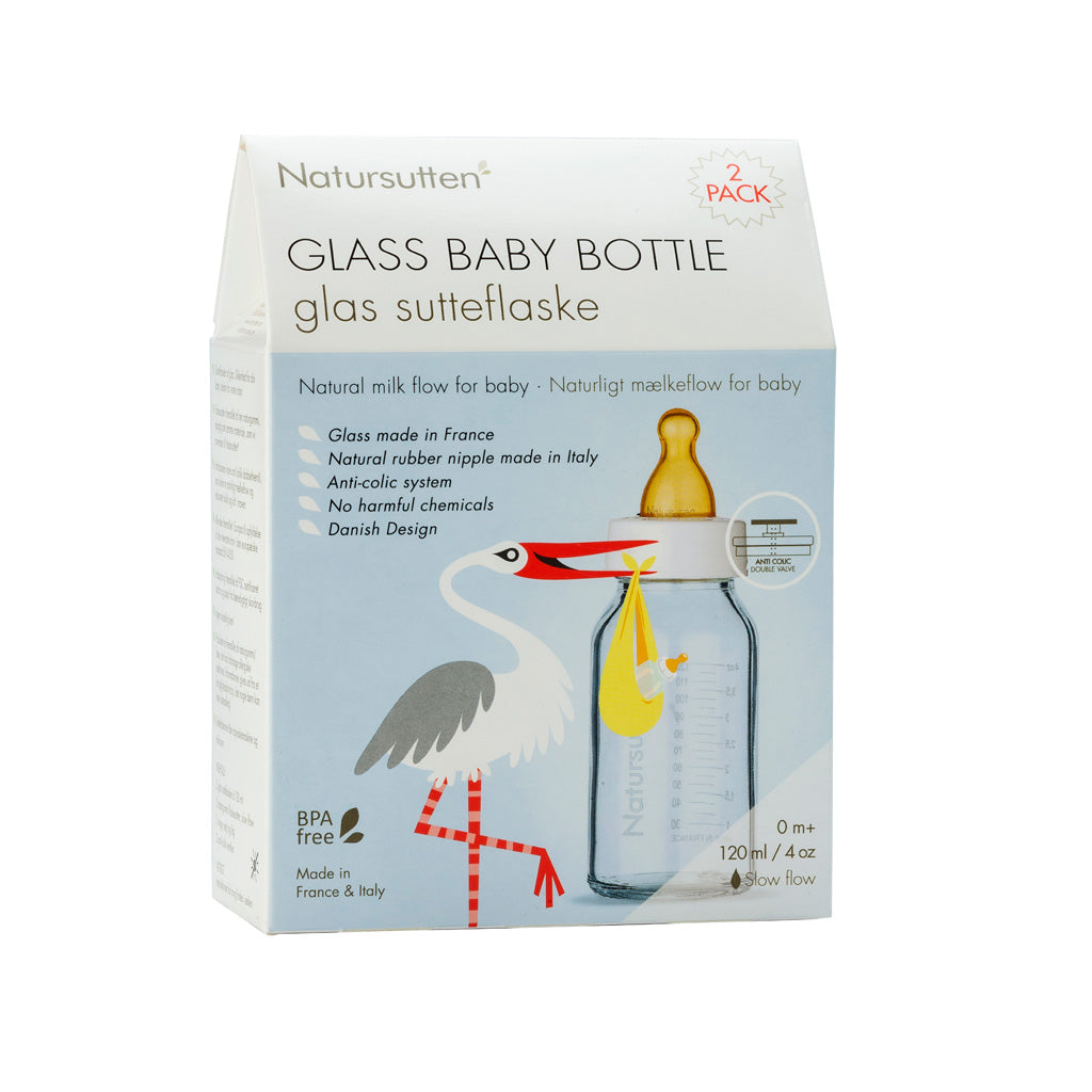 Baby Bottle, 110ml, 2-Pack