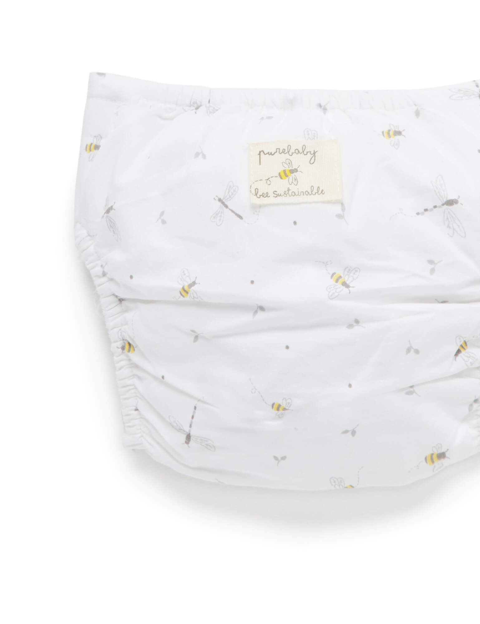 Reusable Nappy Pant in Bumble Bee