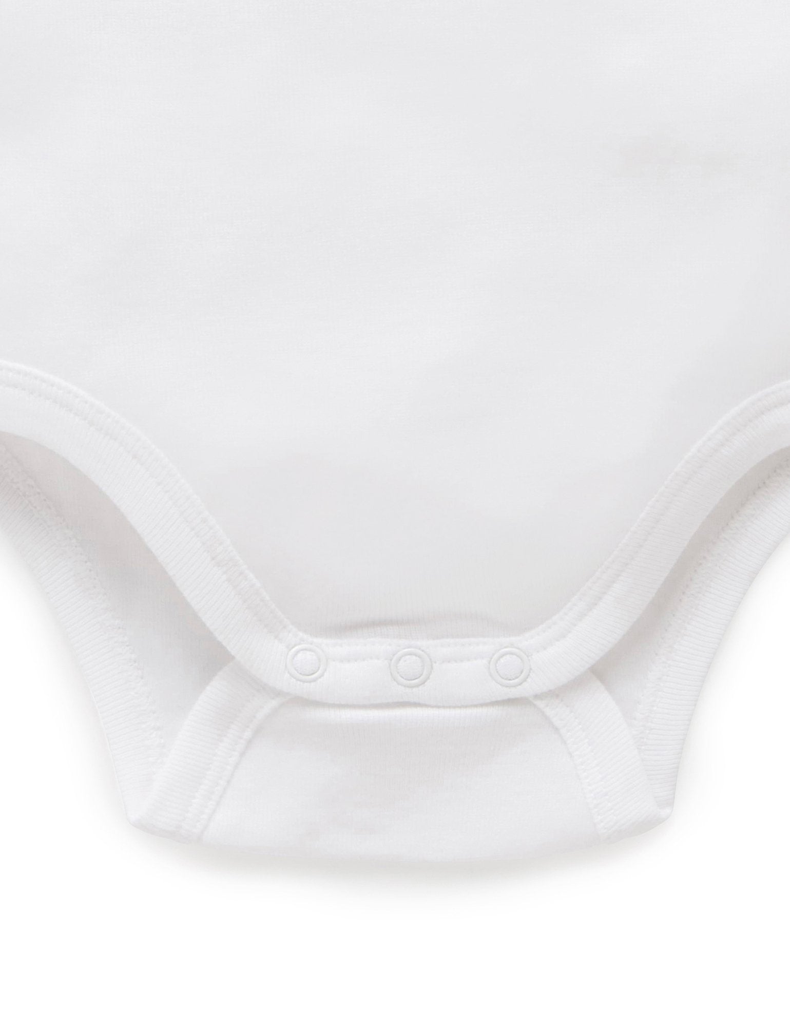 2 Pack Rib Bodysuit (White)