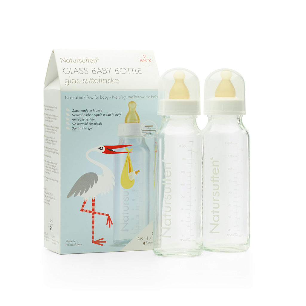 Baby Bottle, 240ml, 2-Pack