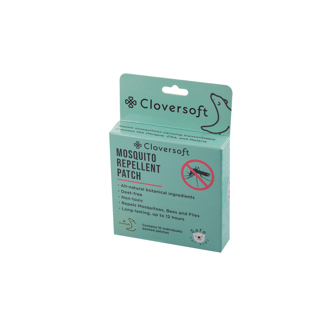 Cloversoft Mosquito and Garden Insects Repellent Patch (Value Bundle of 5 Boxes)