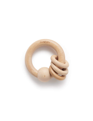    Natural Wooden Teether