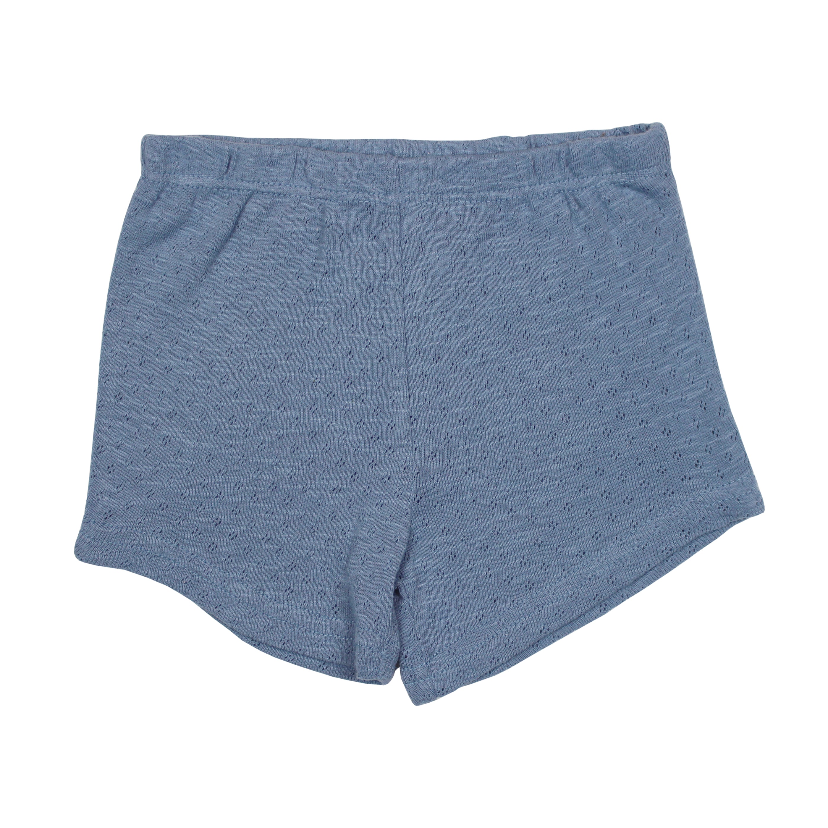 Pointelle Tap Shorts in Pool