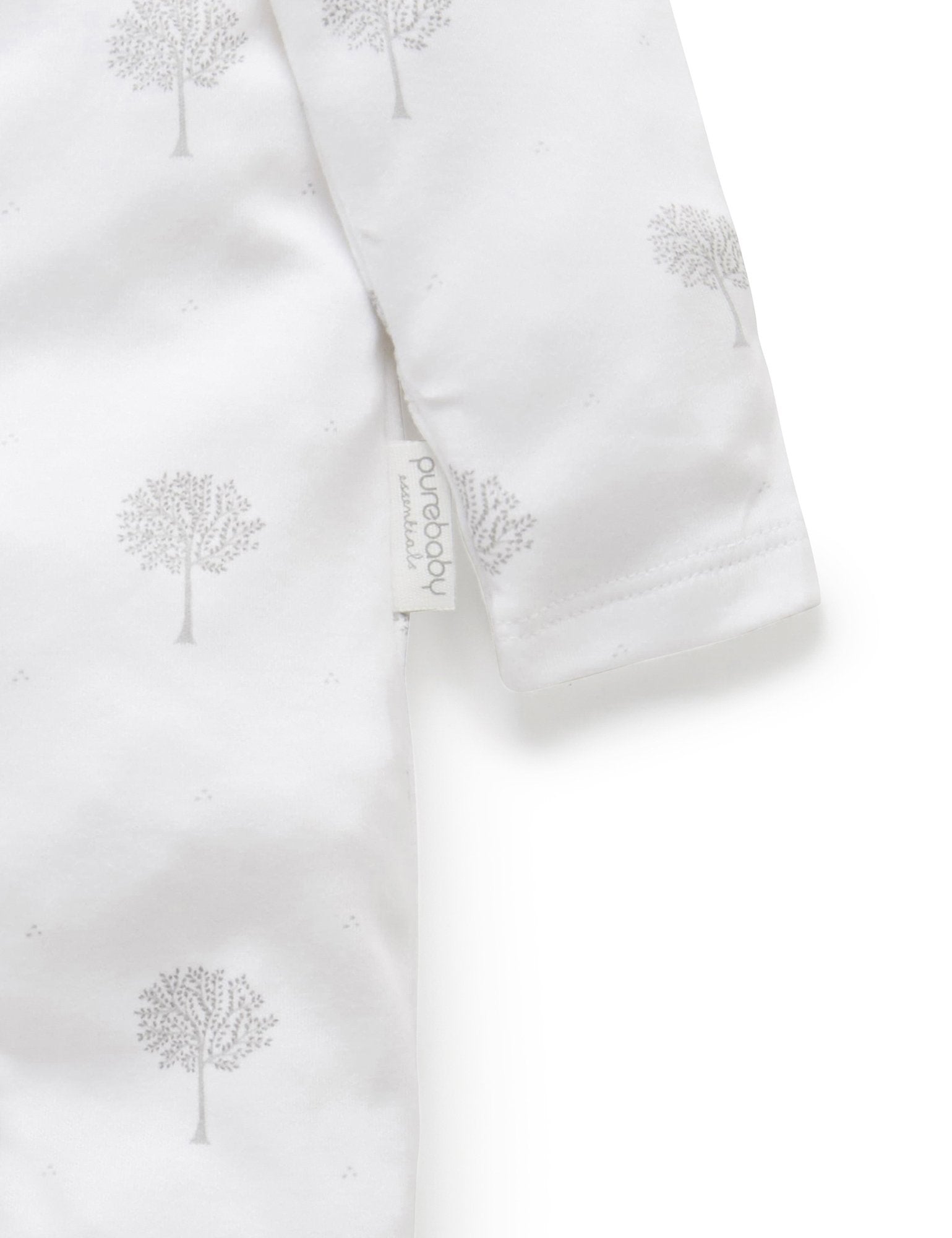 Zip Growsuit (Pale Grey Tree)