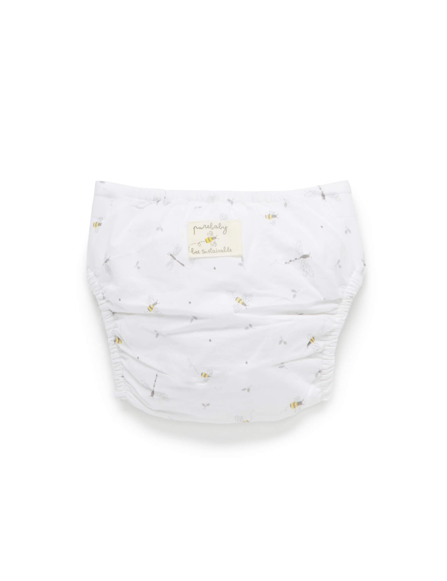 Reusable Nappy Pant in Bumble Bee