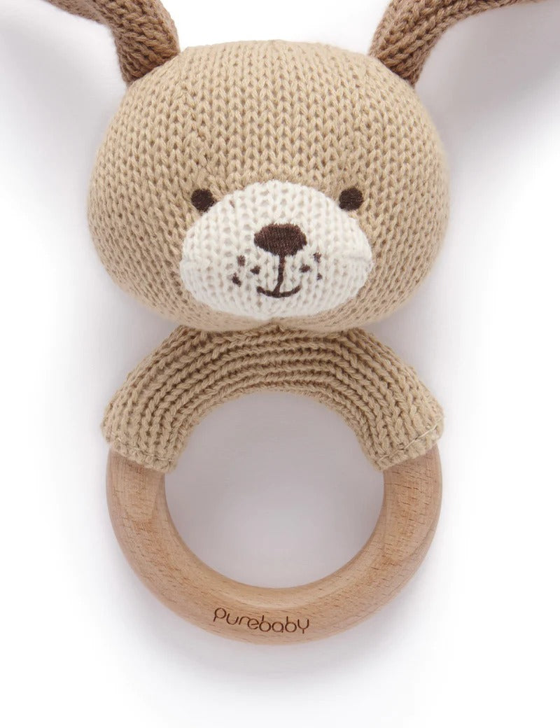 Knitted Dog Rattle