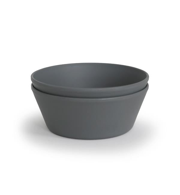 Round Dinnerware Bowl, Set of 2 (Smoke)